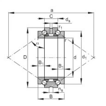 FAG Axial angular contact ball bearings - 234420-M-SP