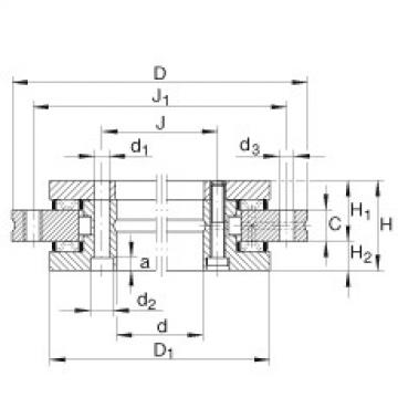 FAG Axial/radial bearings - YRT325