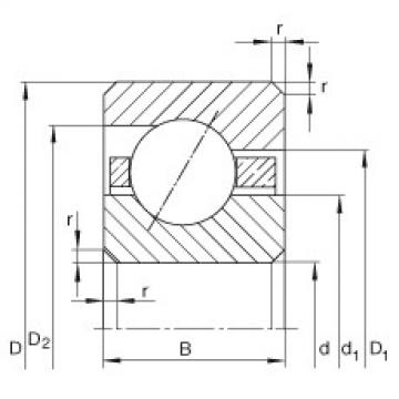 FAG Thin section bearings - CSEA040