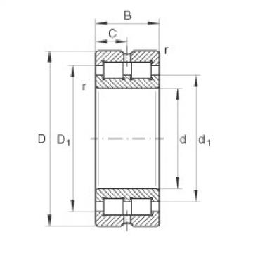 FAG Cylindrical roller bearings - SL014864