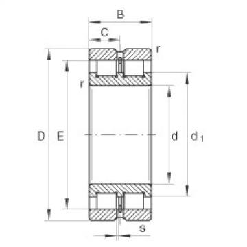 FAG Cylindrical roller bearings - SL024922