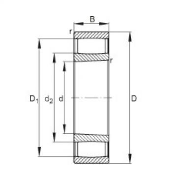 FAG Toroidal roller bearings - C4022-XL-K30-V