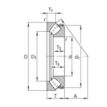 FAG Axial spherical roller bearings - 29468-E1-XL