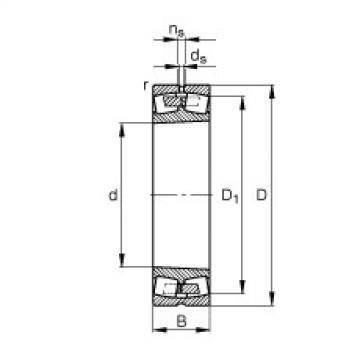 FAG Spherical roller bearings - 232/600-B-K-MB