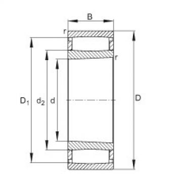 FAG Toroidal roller bearings - C31/560-XL-K-M1B