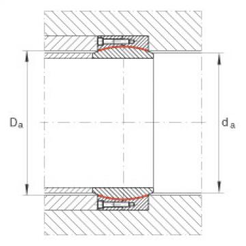 FAG Large radial spherical plain bearings - GE320-DW