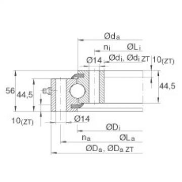 FAG Four point contact bearings - VSU200844