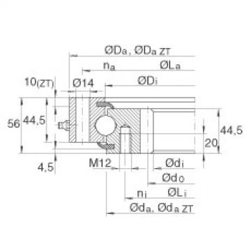 FAG Four point contact bearings - VSI200744-N