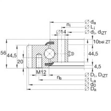 FAG Four point contact bearings - VSA200844-N