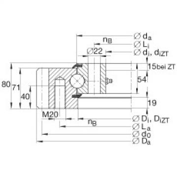 FAG Four point contact bearings - VSA251055-N