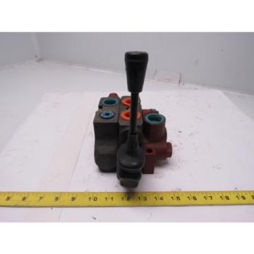 Kontak Manual Hydraulic Directional Control Valve 3Position &amp; Pressure Regulator