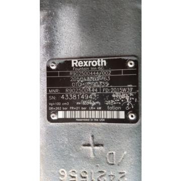 origin Rexroth Hydraulic Piston pumps AA10VO100DFR31RPKC61N00 / R902500444