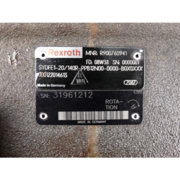 Rexroth Bosch hydraulic pumps  SYDFE1-20/140R-PPB12N00-0000-B0X0XXX / R900760941