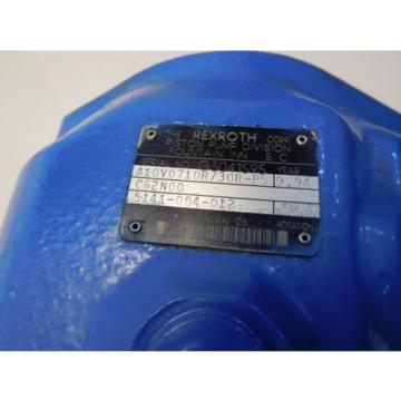 Rexroth A10V071DR/30R-PSC62N00 Hydraulic pumps 32 GPM