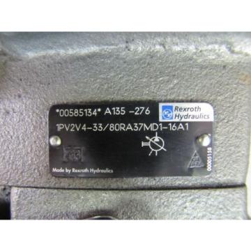 REXROTH 1PV2V4-33/80RA37MD1-16A1 A135-276 00585134 VARIABLE VANE HYDRAULIC pumps