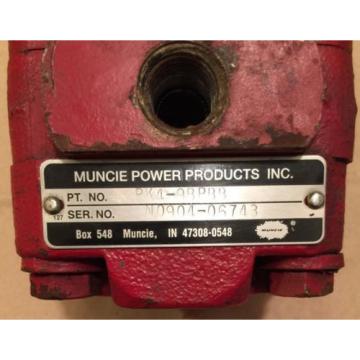 Muncie PK Series Hydraulic Gear Pump Motor PK4-9BPBB 4 GPM 1000 RPM