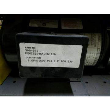 P20C23S46K7XN11KH /300-301 . 8 GPM @ 1500 PSI 1 HP 1PH 230 CHEIF POWER UNIT *NEW