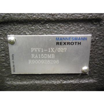 Origin BOSCH REXROTH VANE pumps MODEL # PVV1-1X/027RA15DMB