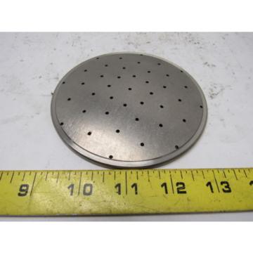 Pump SS Contour Plate 4-5/8&#034; OD X 3-1/6&#034; Thick