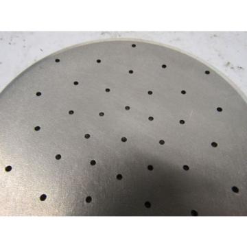 Pump SS Contour Plate 4-5/8&#034; OD X 3-1/6&#034; Thick