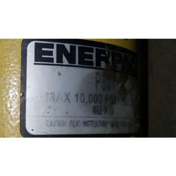 Enerpac P801 2 Speed Hand Pump 10,000 Psi 249 Cu In     76325