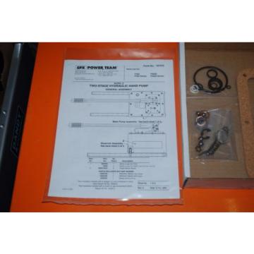 SPX POWER TEAM P-460 HYDRAULIC HAND PUMP SEAL KIT | REPAIR KIT 300811 NEW