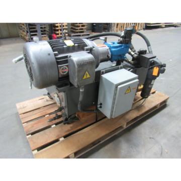 VICKERS T50P-VE Hydraulic Power Unit 25HP 2000PSI 33GPM 70 Gal.Tank