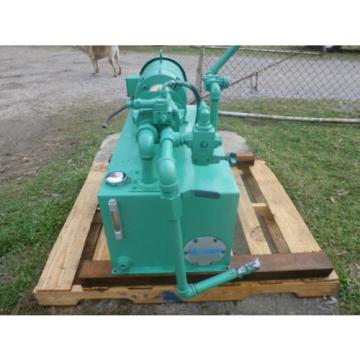 Vickers 35 Gallon Hydraulic Power Unit, W/ 10 Hp Baldor Motor