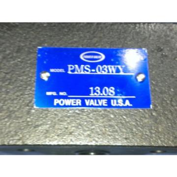 PMS-03WY, Power Valve, Flow Control. 13.08 &amp; 14.01