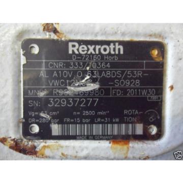 JCB Rexroth Hydraulic pumps 333/T0364