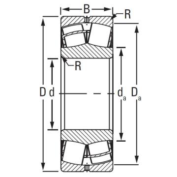 Timken Spherical Roller Bearings 22209EJW33C2