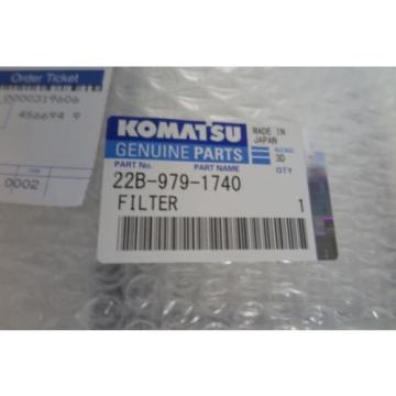 komatsu filter assembly 22B-979-1740