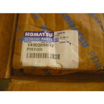 New OEM Komatsu Piston 1430205H92 Open Packaging