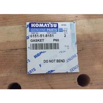 Komatsu Genuine Gasket 2pcs 6151-51-8151