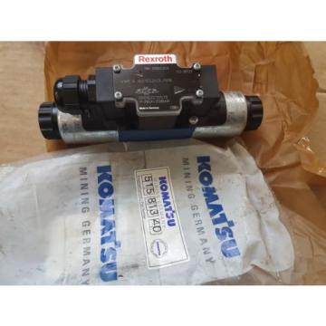 New Komatsu Germany Rexroth Hydraulic Valve 515 813 40 / 4WE6J6X/EG24DL/N18