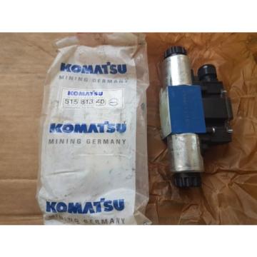 New Komatsu Germany Rexroth Hydraulic Valve 515 813 40 / 4WE6J6X/EG24DL/N18