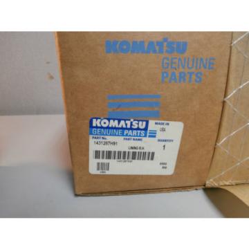 NEW Genuine Komatsu 1431287H91 Right RH Brake Shoe Lining OEM *NOS*