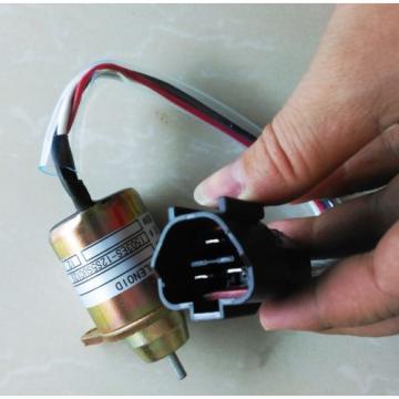 12V Shut off solenoid 1503ES-12S5SUC12S for YANMAR,Komatsu Kubota