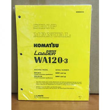 Komatsu WA120-3, W120-3A Avance Wheel Loader Shop Service Repair Manual