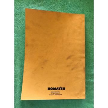 Komatsu PC200LC-8 PC200-8 Service Repair Manual C 60001 and Up. PEN00108-00