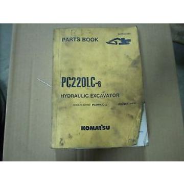 Komatsu Parts Book PC220LC-6 Hydraulic Excavator