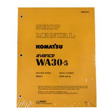 Komatsu WA30-5 Wheel Loader Service Repair Manual