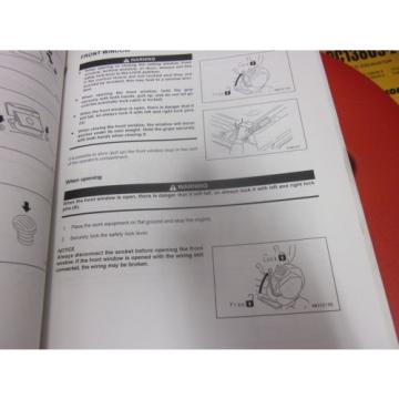 Komatsu PC128UU-2 Hydraulic Excavator Operation &amp; Maintenance Manual