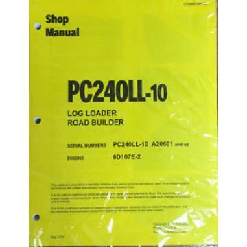 Komatsu PC240Ll-10 Hydraulic Excavator Repair and Service Manual