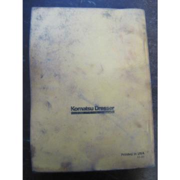 OEM Komatsu D65P-12 D65EX, PX-12 Bulldozer Crawler PARTS Book Catalog Manual