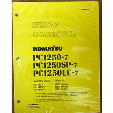 Komatsu PC1250-7 PC1250LC-7 PC1250SP-7 Service Manual