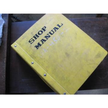 Komatsu OEM WA450-2 SHOP REPAIR SERVICE Manual Book