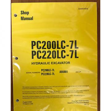 Komatsu Service PC160LC-7E0 PC180LC-7E0 PC180NLC-7E0 Shop Repair Manual NEW