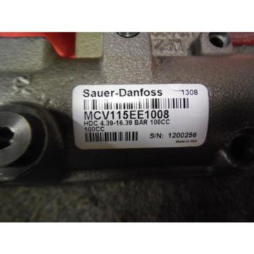 NEW SAUER DANFOSS HYDRAULIC DISPLACEMENT VALVE MCV115EE1008