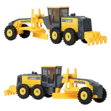 TAKARA TOMY TOMICA 140 KOMATSU MOTOR GRADER GD675-6 / MINICAR TOY